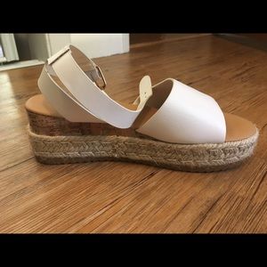 Size 7 White Espadrilles